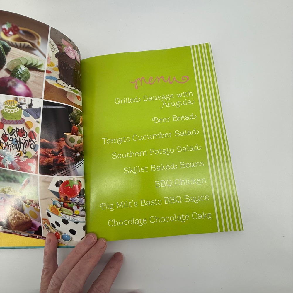 The Happy Everything Cookbook by Coton‎ Colors Recipes and Menus - Picture 7 of 13